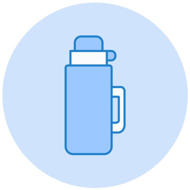 şişe simgesi, vektör illüstrasyonu