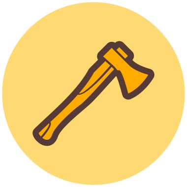 Balta. Web simgesi basit illüstrasyon