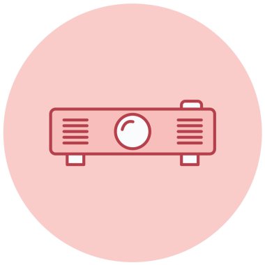 Video projektör vektör simgesi
