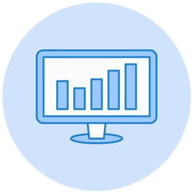 Grafik. Web simgesi basit illüstrasyon