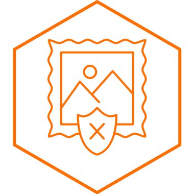 Tasarım Basit simge, vektör illüstrasyonunu reddet