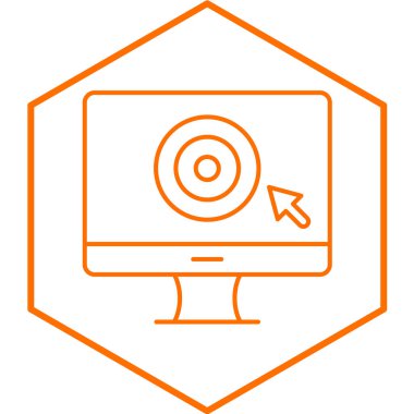 Nesne basit simgesi, vektör illüstrasyonu