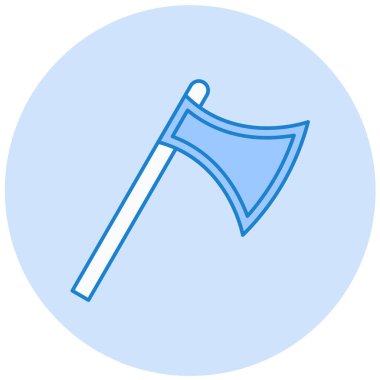 Balta simgesi vektör illüstrasyonu