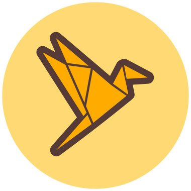 Uçurtma. Web simgesi basit illüstrasyon