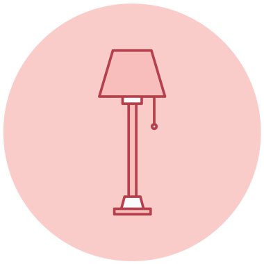 Lamba. Web simgesi basit illüstrasyon