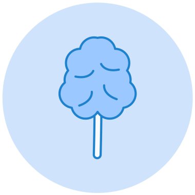 eşsiz ağaç vektör simgesi