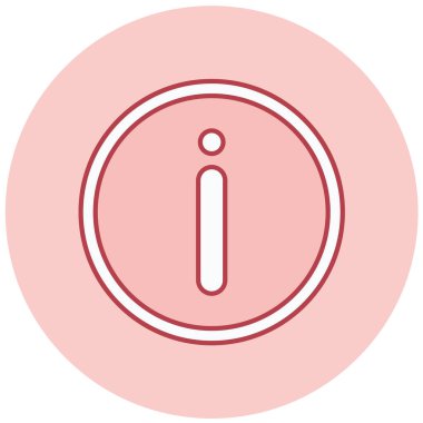 bilgi, web simgesi vektör illüstrasyonu