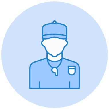 Şapkalı bir adamın vektör çizimi