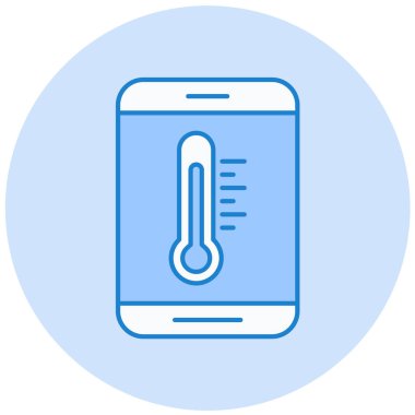 Cep telefonu. Web simgesi basit tasarım