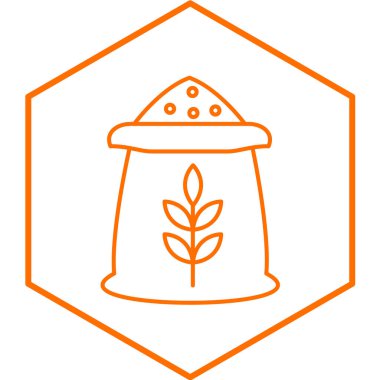 Gıda simgesinin vektör illüstrasyonu