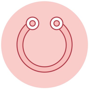 Bebeğim. Web simgesi basit illüstrasyon