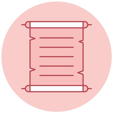 Kitap. Web simgesi basit illüstrasyon