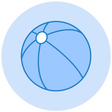 Top. Web simgesi basit illüstrasyon