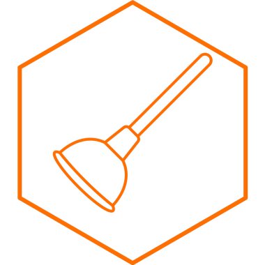 Modern mutfak simgesinin vektör çizimi