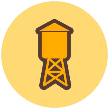 Benzersiz yapı vektörü simgesi