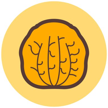 Çizgi film simgesinin vektör çizimi