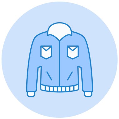 Kapüşonlu. Web simgesi vektör illüstrasyonu