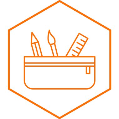 kalem simgesi vektör illüstrasyonu