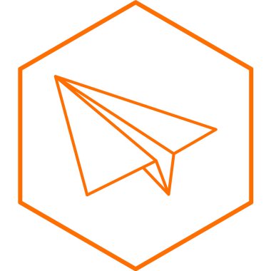 kağıt düzlem vektör illüstrasyonu