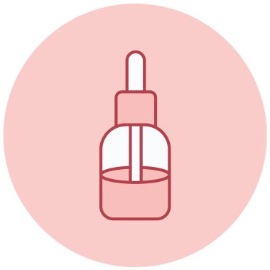 Yapıştırıcı simgesi, basit tasarım vektörü çizimi