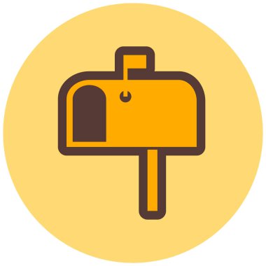 E- posta simgesi vektör illüstrasyonu