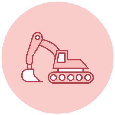 Kazıcı. Web simgesi basit tasarım