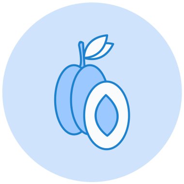 lemon. Web simgesi basit illüstrasyon