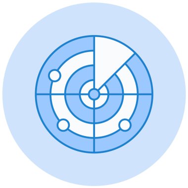 Hedef. Web simgesi basit illüstrasyon