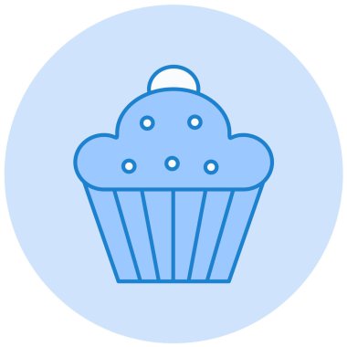 Tatlım. Web simgesi basit illüstrasyon