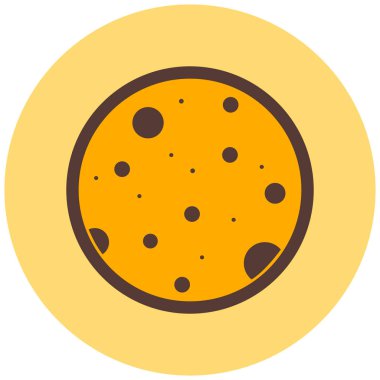 donut. Web simgesi basit illüstrasyon