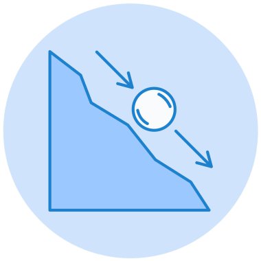 Tek bir simgenin vektör illüstrasyonu