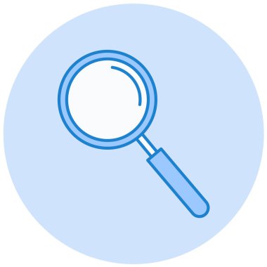 Arama simgesi vektör illüstrasyonu