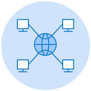 ağ paylaşımı. Basit resimleme