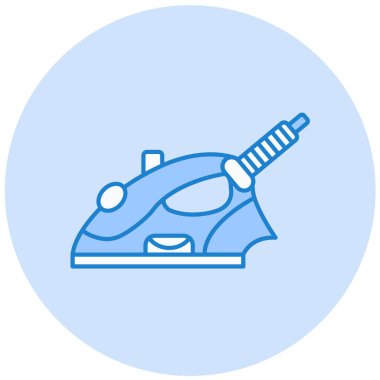 Ütü. Web simgesi basit illüstrasyon