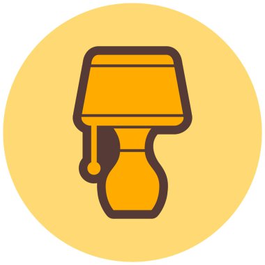 Lamba. Web simgesi basit illüstrasyon