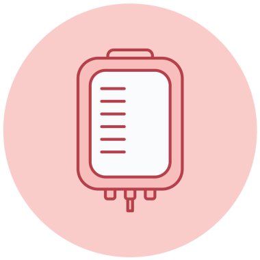 Hastane. Web simgesi basit tasarım