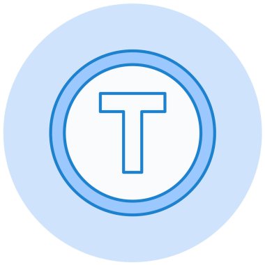 b düğmesinin vektör illüstrasyonu