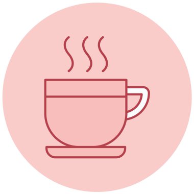 çay fincanı vektör simgesi