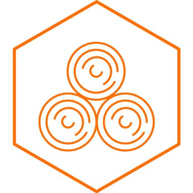 Dondurma simgesinin vektör illüstrasyonu