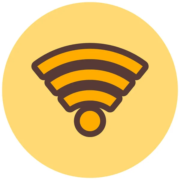 Wifi Signal Icon Vektor Illustration — Stockvektor