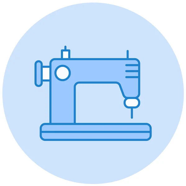 Naaimachine Pictogram Vector Illustratie — Stockvector