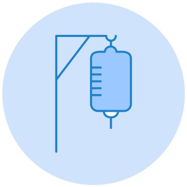 Modern sağlık simgesinin vektör illüstrasyonu