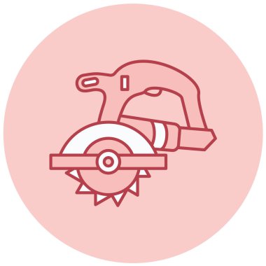 Mitre simge gördü, basit tasarım vektörü çizimi