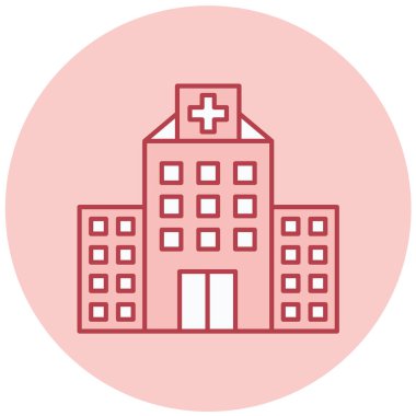 Hastane binası. Basit tasarım