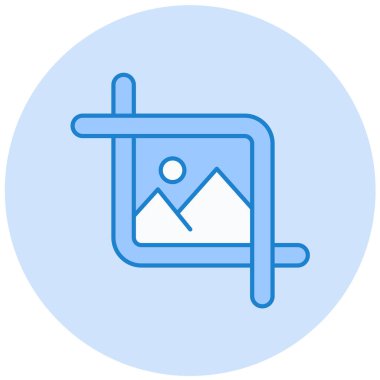 resim modern simge vektör illüstrasyonu