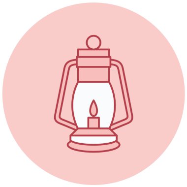 Fener. Web simgesi basit illüstrasyon