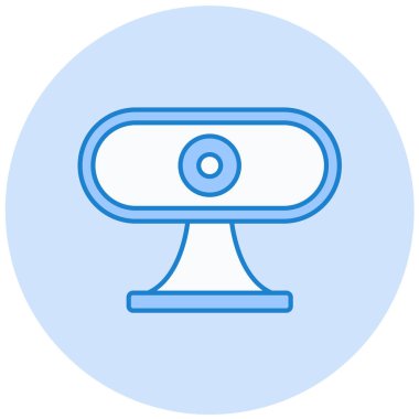 Web kamerası. Web simgesi basit tasarım