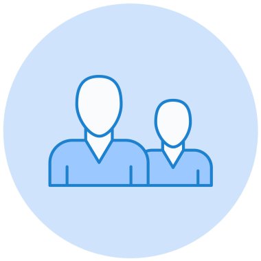 İnsan simgesinin vektör illüstrasyonu