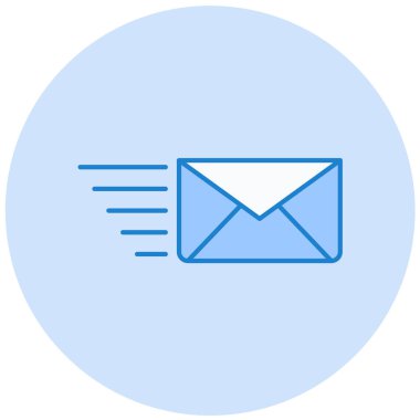 E- posta simgesi vektör illüstrasyonu