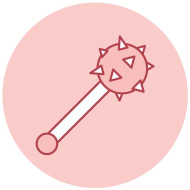 Cadılar Bayramı. Web simgesi vektör illüstrasyonu